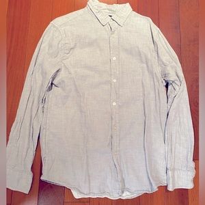 Banana Republic Casual Button Down - Grey